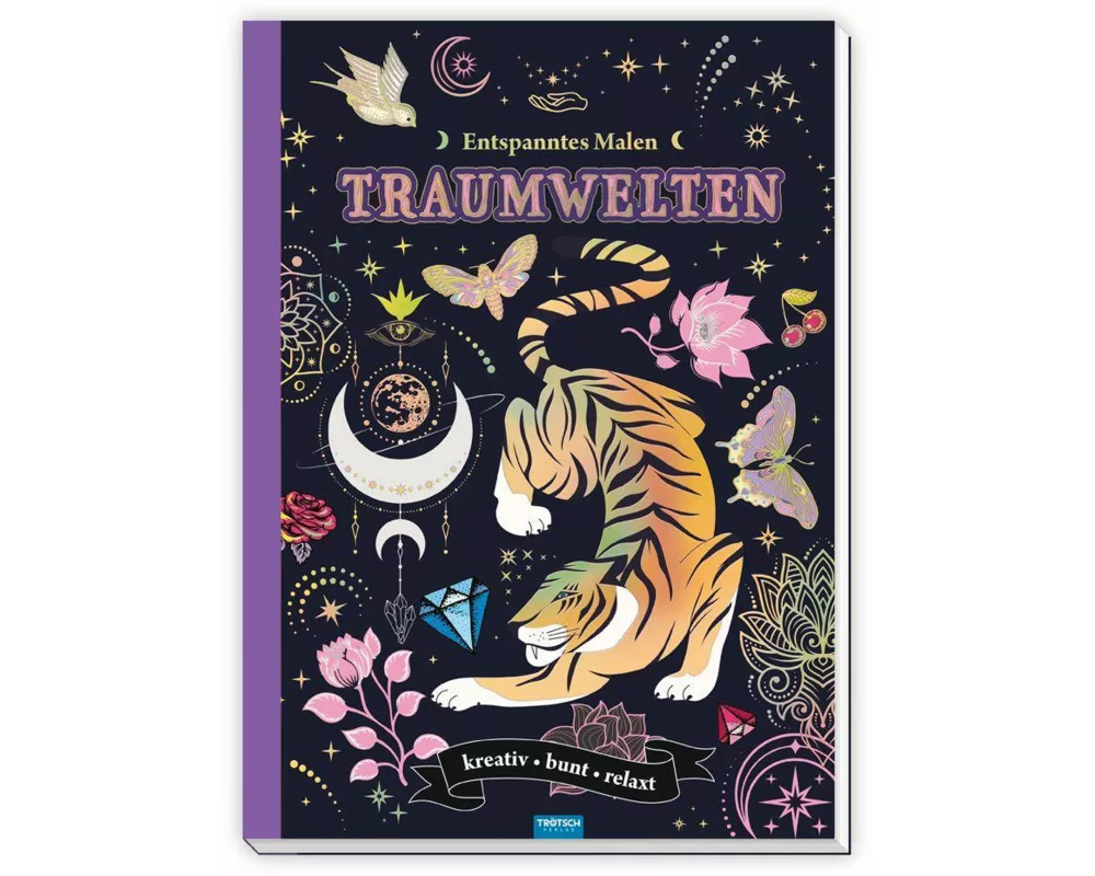 TRÖTSCH - Malbuch Entspanntes Malen Traumwelten