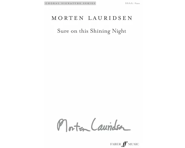 Sure on this Shining Night