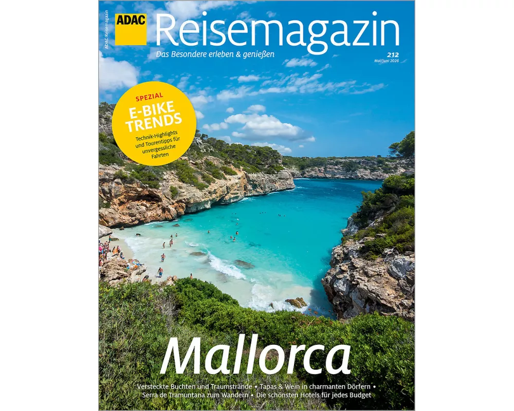 ADAC Reisemagazin mit Titelthema Mallorca
