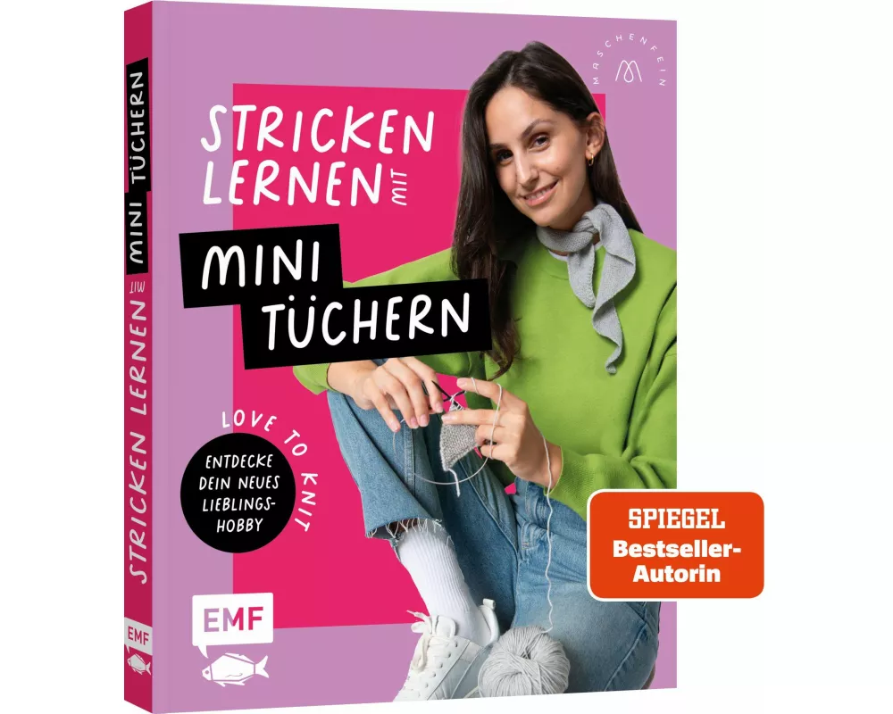 Love to knit: Stricken lernen mit Mini-Tüchern von @maschenfein