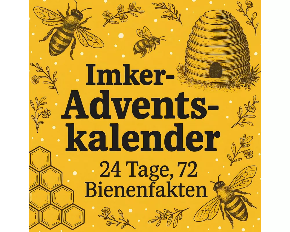Imker Adventskalender | 24 Tage, 72 Bienenfakten