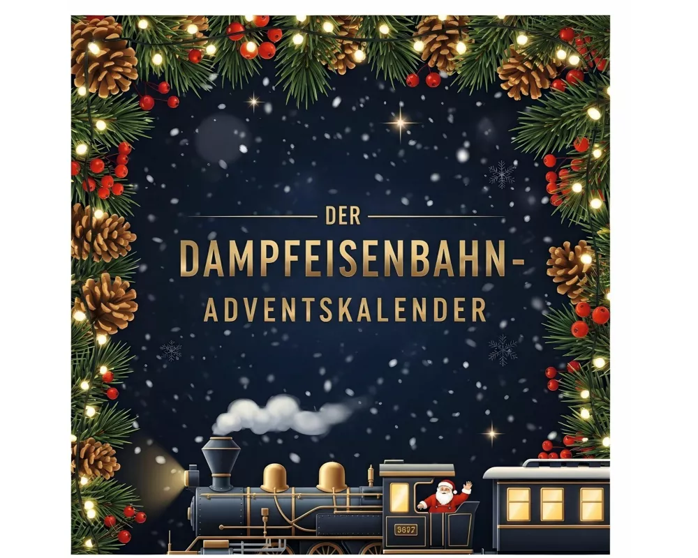 Der Dampfeisenbahn-Adventskalender
