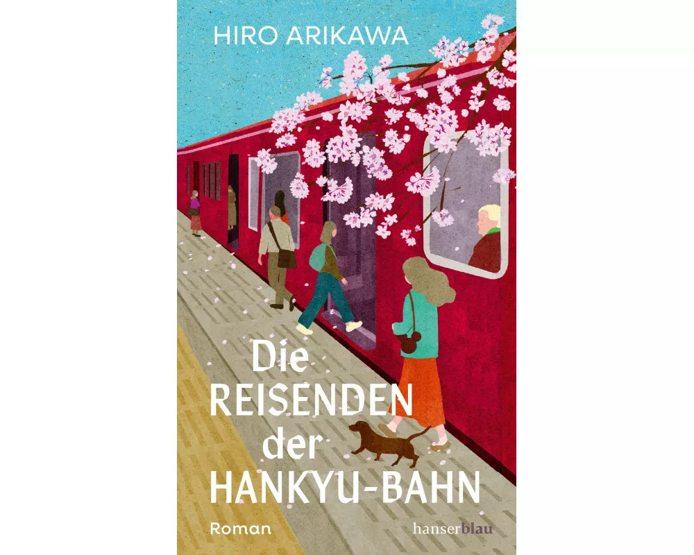 Die Reisenden der Hankyu-Bahn