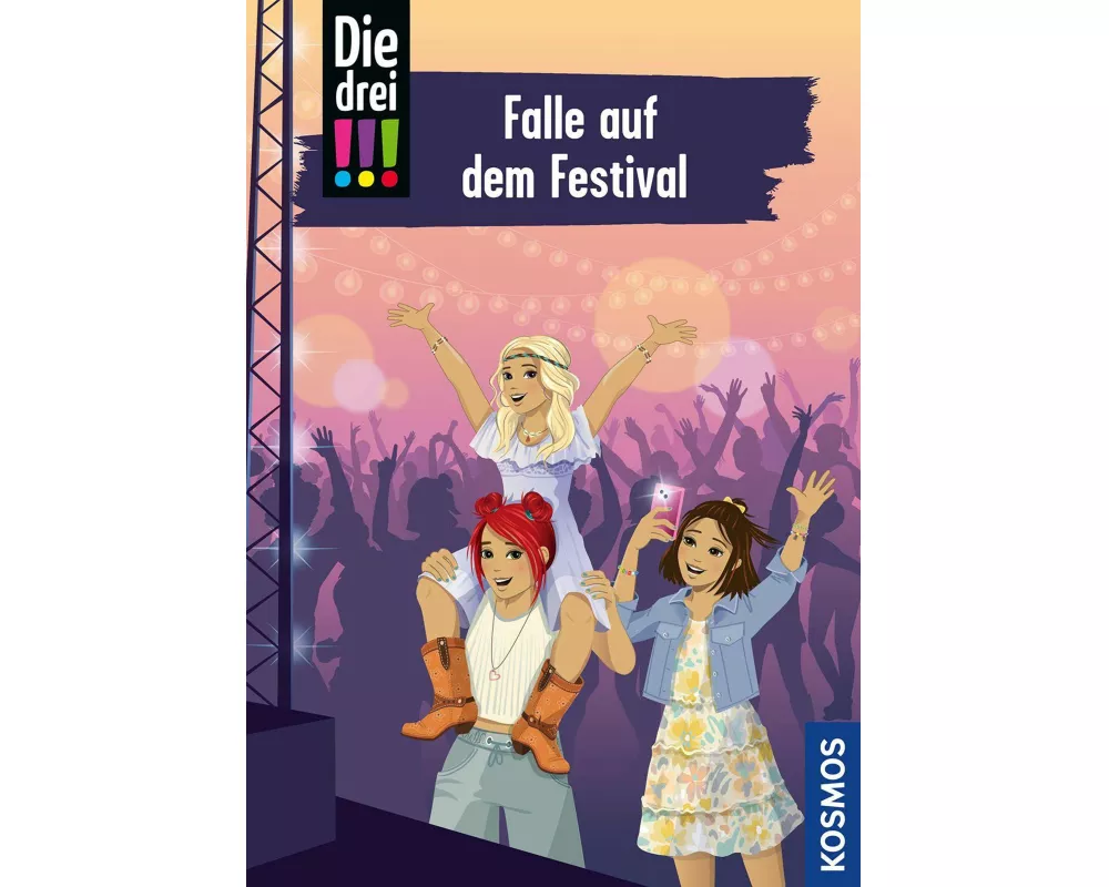 Die drei !!!, 118, Falle auf dem Festival