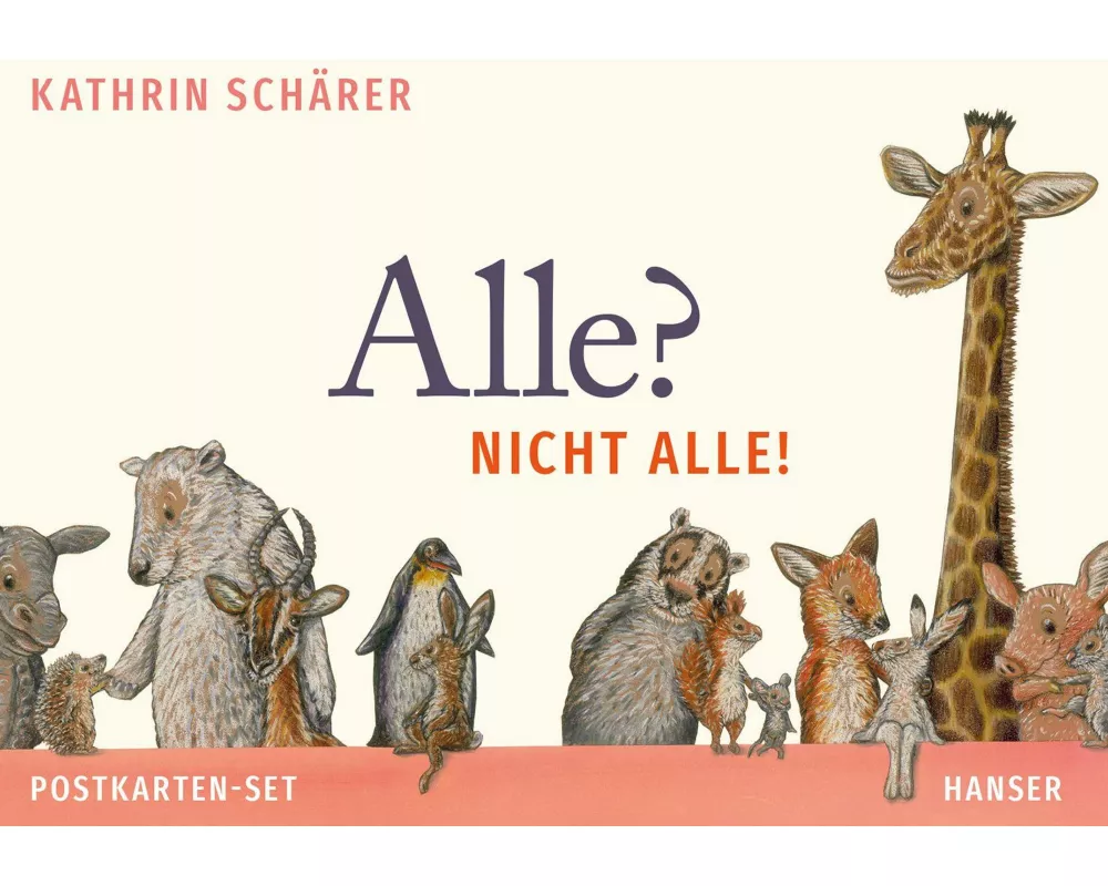 Alle? Nicht alle! Postkarten-Set