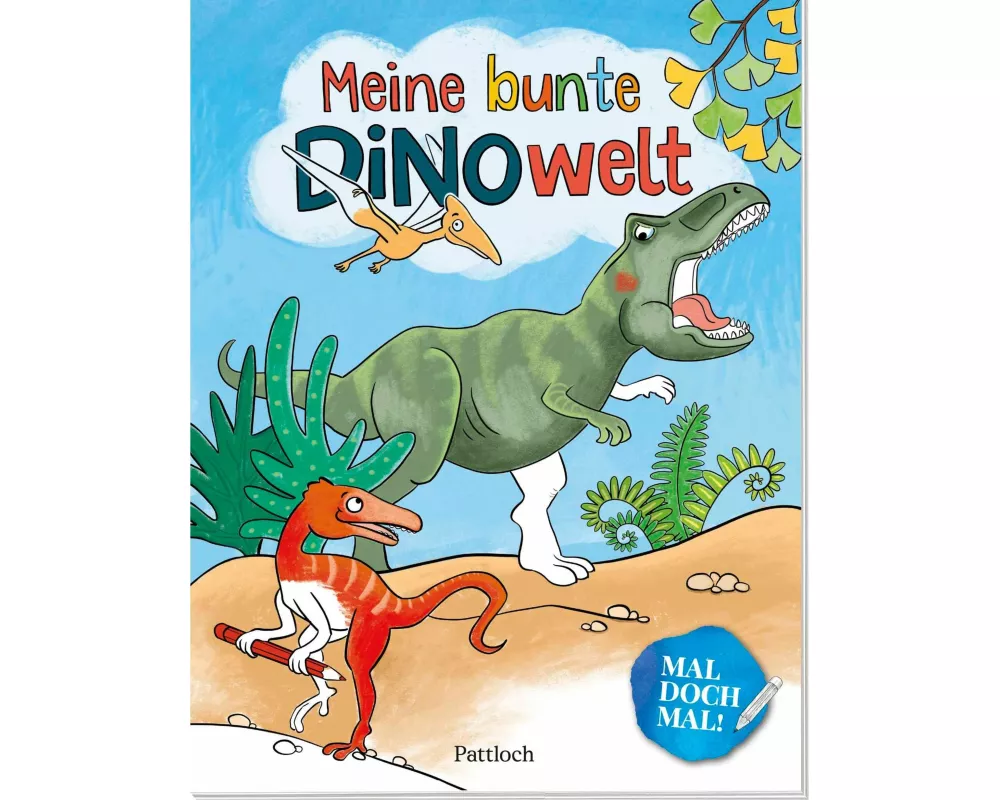 Mal doch mal! – Meine bunte Dinowelt