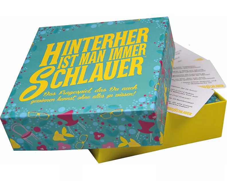 Hinterher ist man immer schlauer