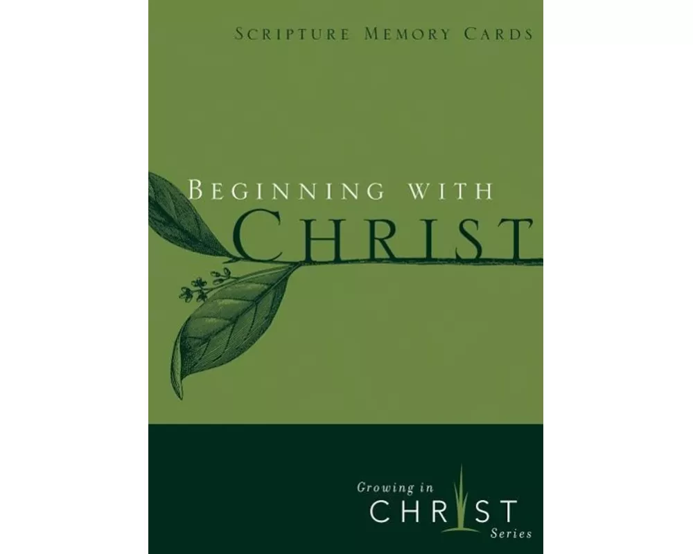 Beginning with Christ