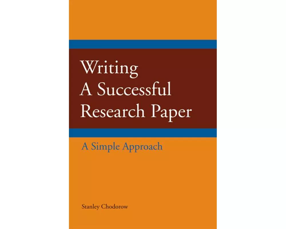 Writing a Successful Research Paper