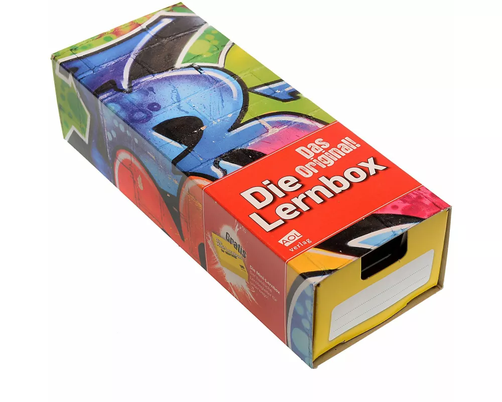 Die Lernbox (DIN A8) - Design: Graffiti