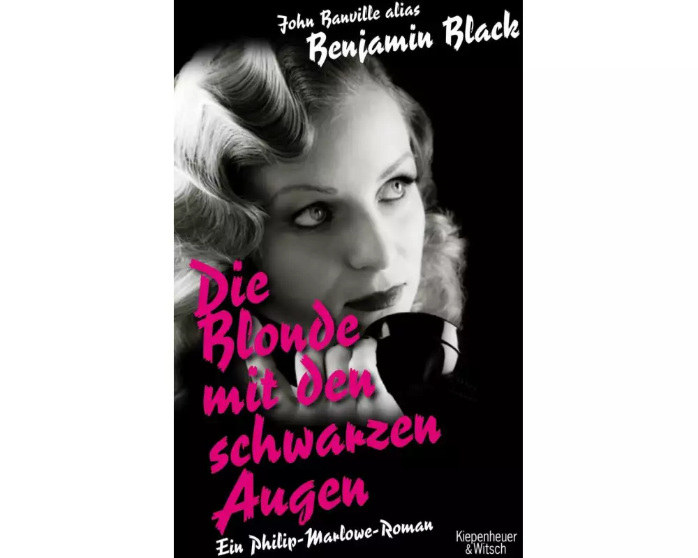 Die Blonde mit den schwarzen Augen