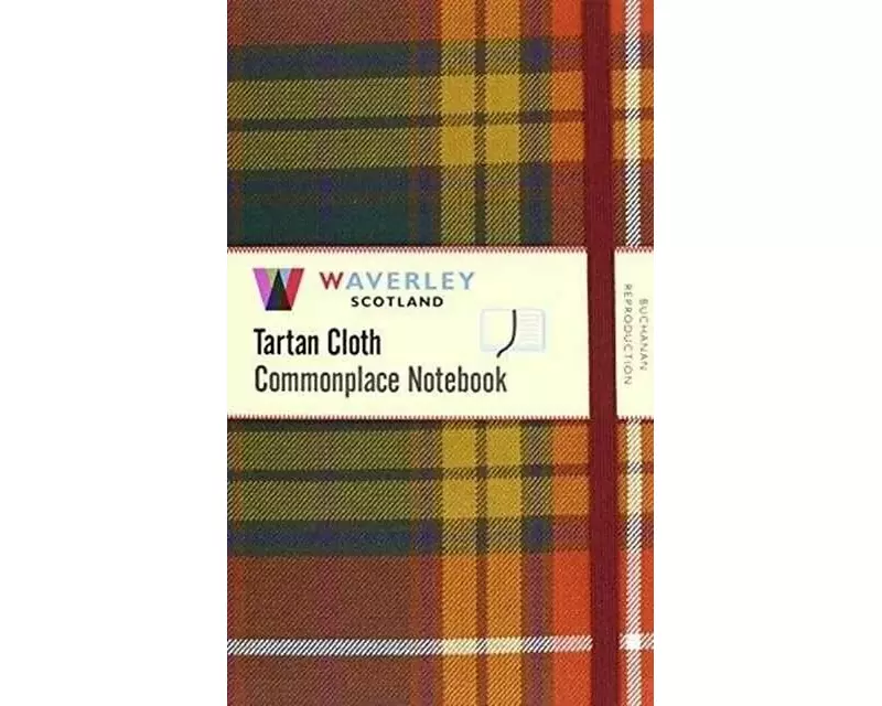 Waverley (L): Buchanan Reproduction Tartan Cloth Large Notebook