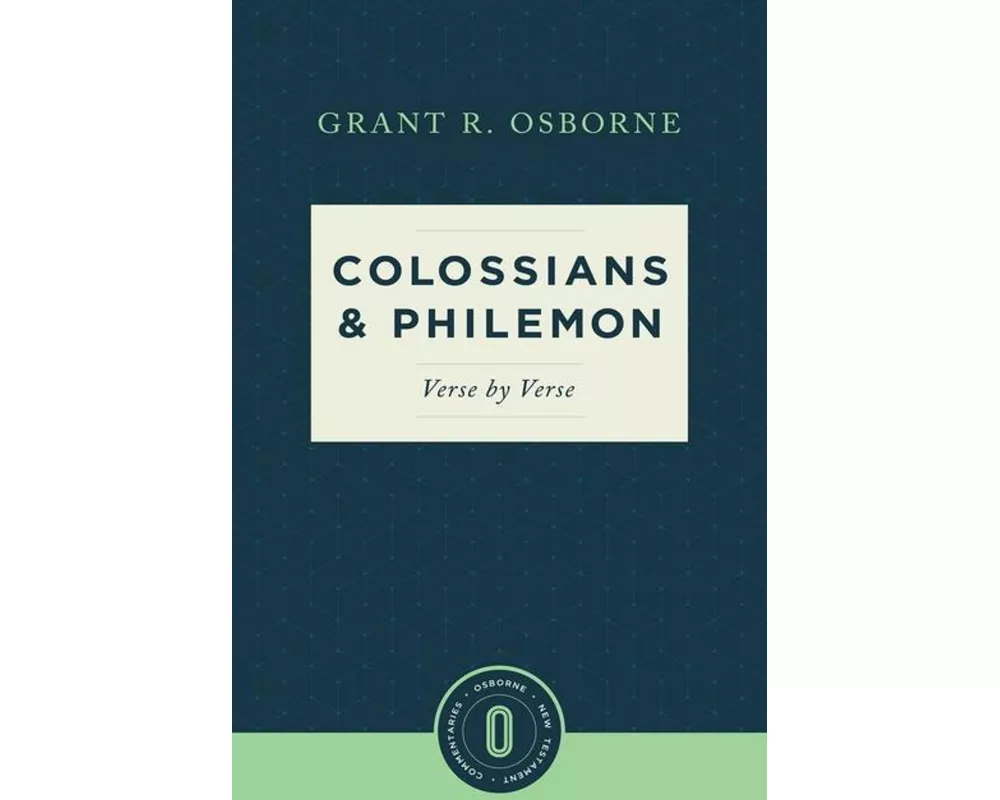 Colossians & Philemon Verse by Verse