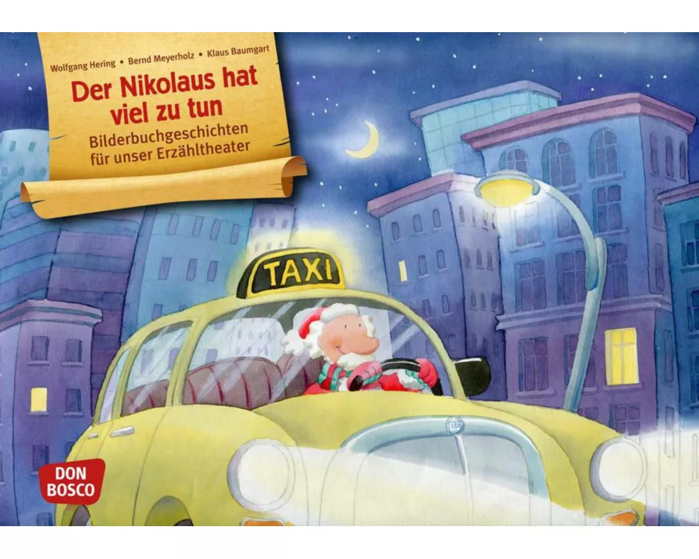 Der Nikolaus hat viel zu tun. Kamishibai Bildkartenset