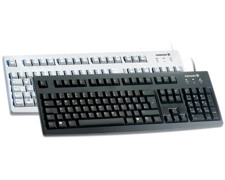 CHERRY G83-6105 USB, FR Tastatur Grau