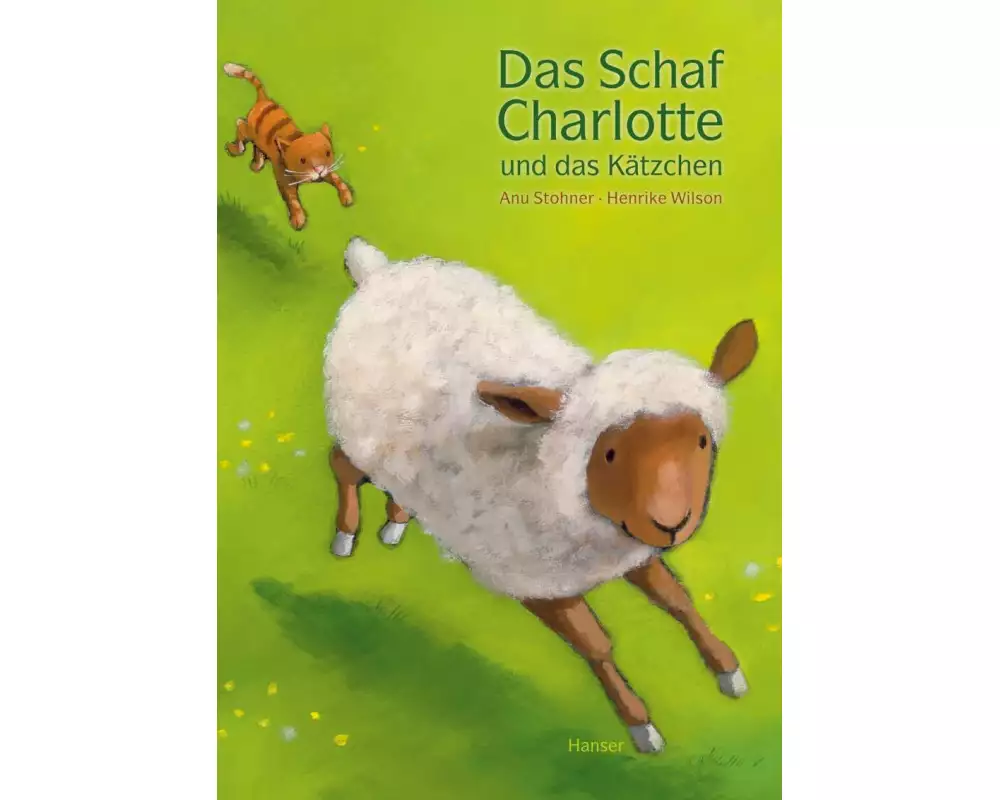 Das Schaf Charlotte und das Kätzchen