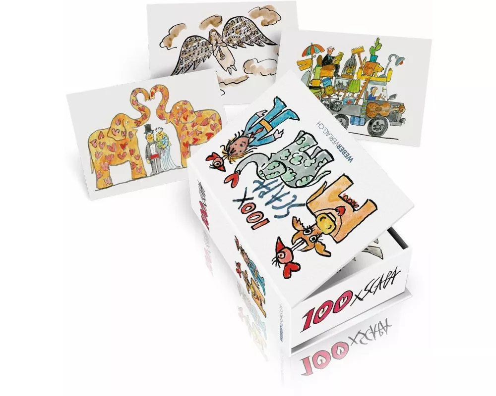 Postkartenbox 100 x Scapa