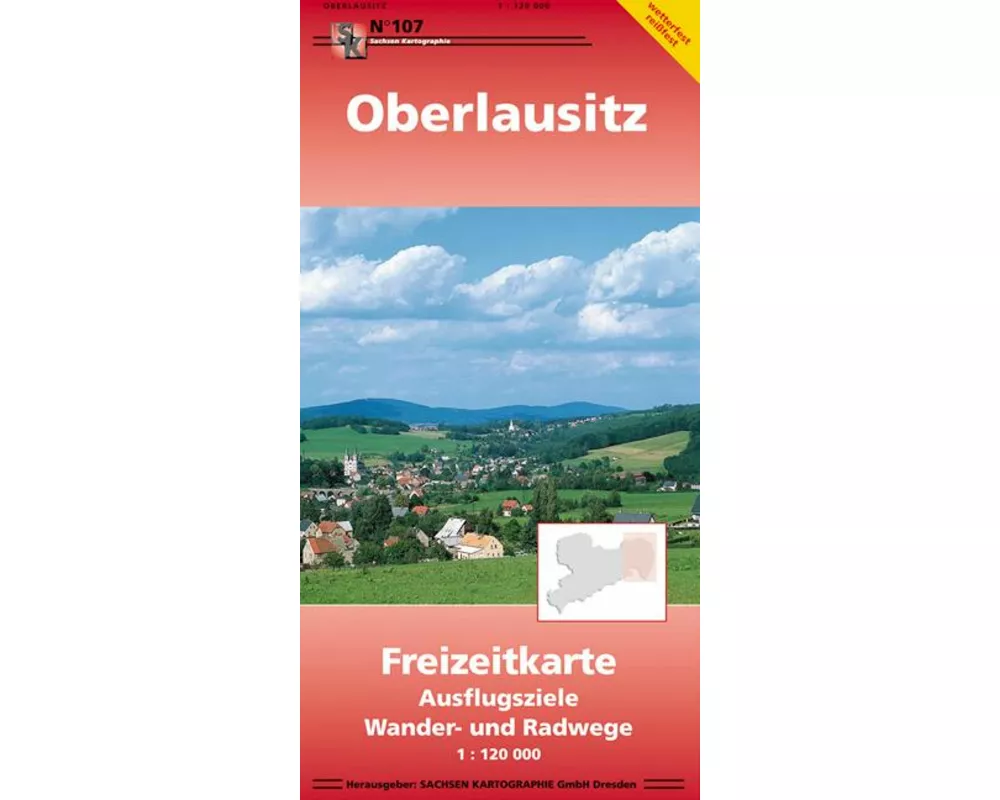 Oberlausitz 1 : 120 000