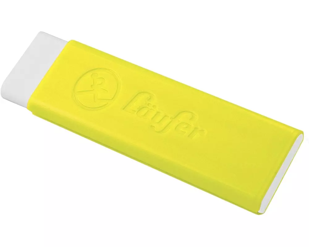 Läufer Radiergummi Pocket Gelb