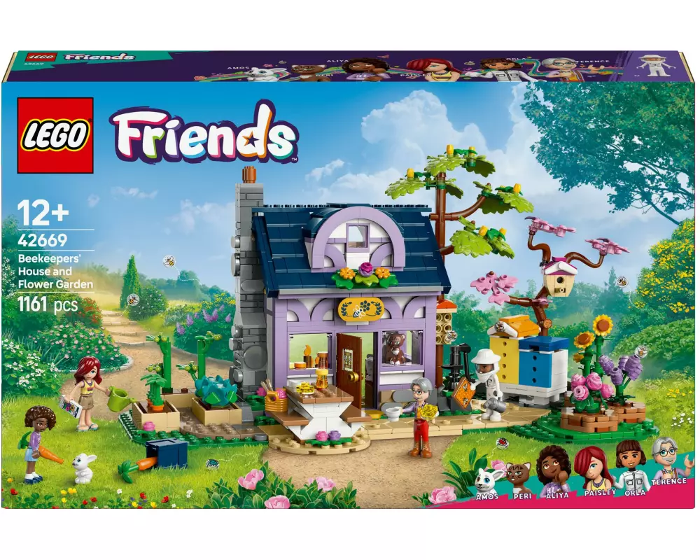 LEGO® Friends Haus und Blumengarten der Imker 42669