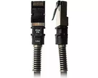 Patchsee Patchkabel RJ-45 - RJ-45 Cat 6A, U/UTP, 0.9 m, Schwarz