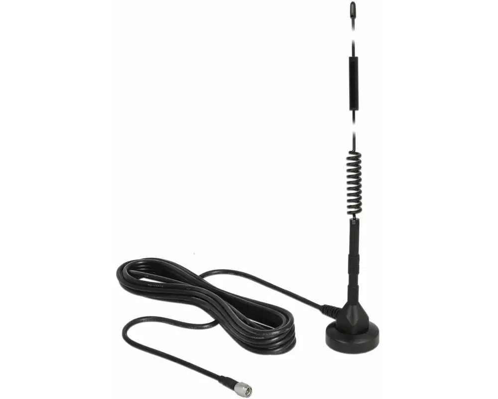 Delock LTE/LoRA-Antenne 0.9-2.6GHz, 33.7cm SMA 5 dBi Rundstrahl