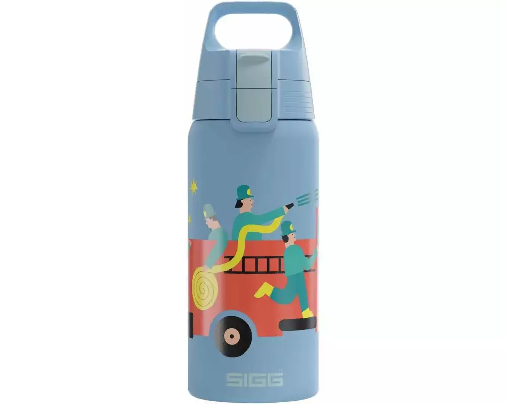 Sigg Kinder Trinkflasche Shield Therm One Pompiers 0.5 L 500 ml