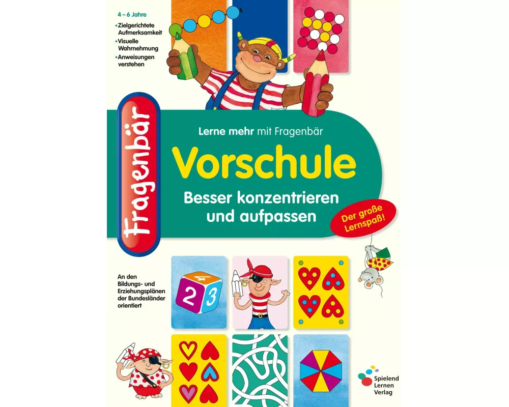 Vorschule. Besser konzentrieren und aufpassen