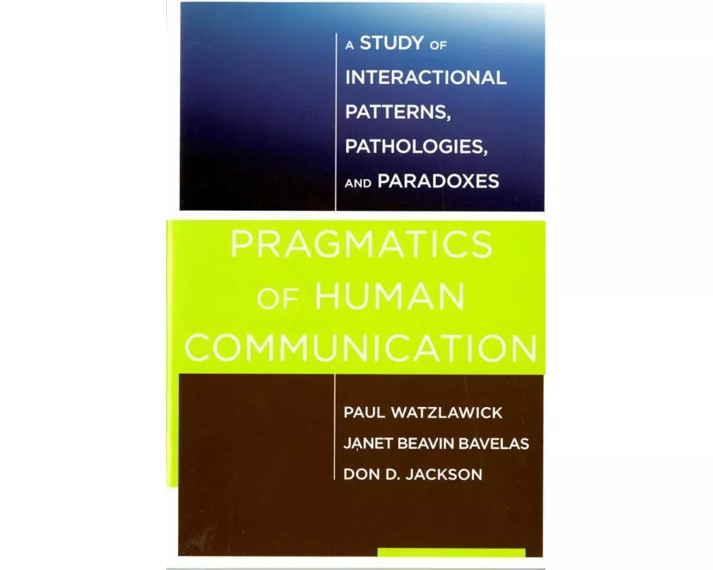 Pragmatics of Human Communication