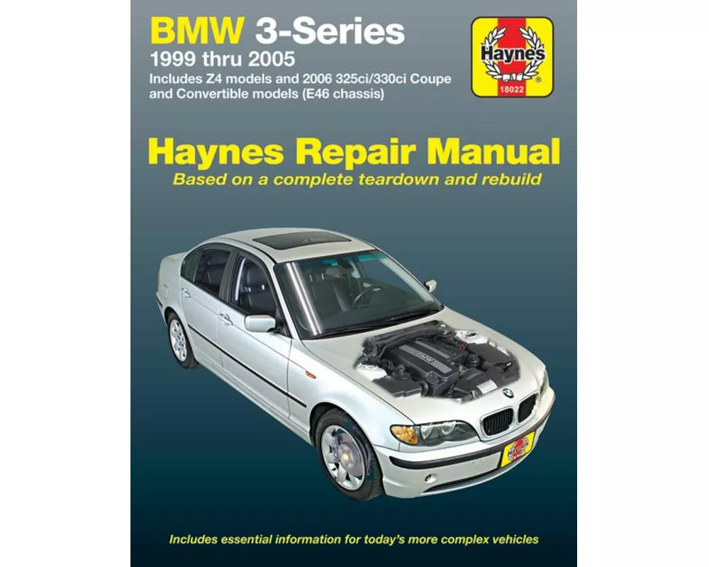 BMW 3-Series 1999-05 & Z4 2003-05 Includes 325ci/330ci Coupe and Convertible 2006