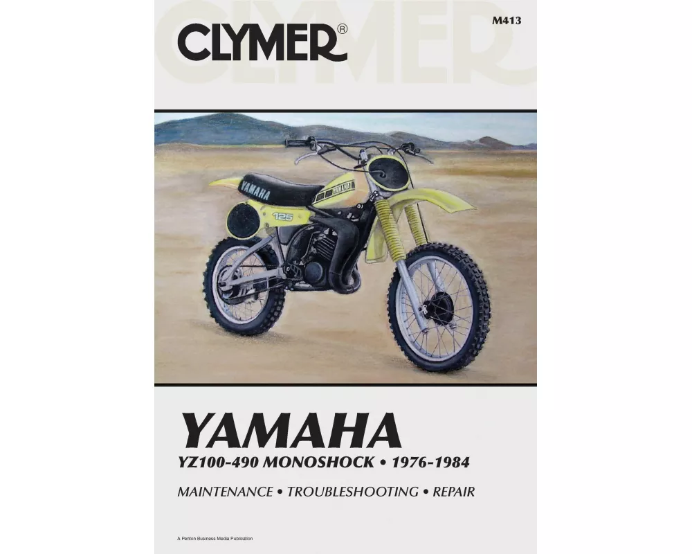 Yamaha YZ100-490 Monoshock Motorcycle (1976-1984) Service Repair Manual