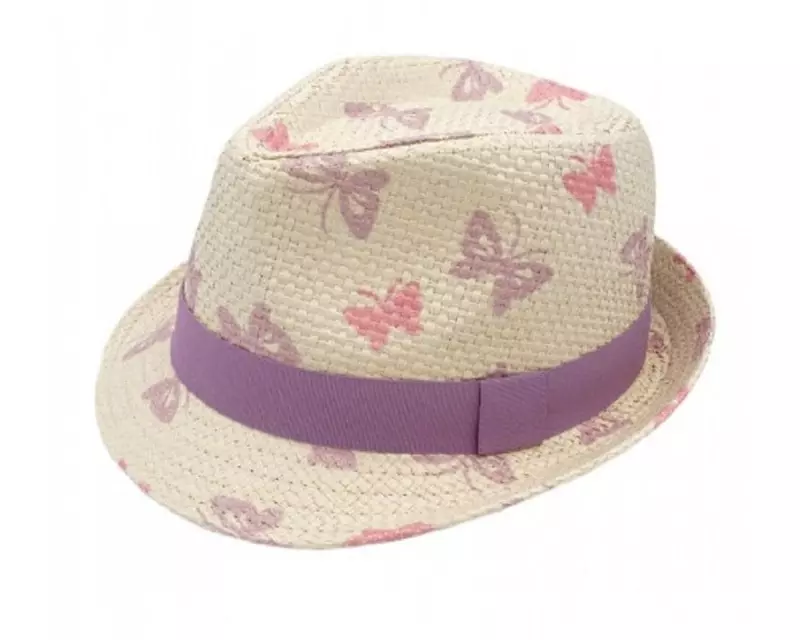maximo Strohhut Butterfly White Sand/Lavendel Gr. 47