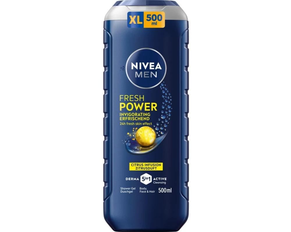 NIVEA MEN Pflegedusche Men Fresh Power XL 500 ml
