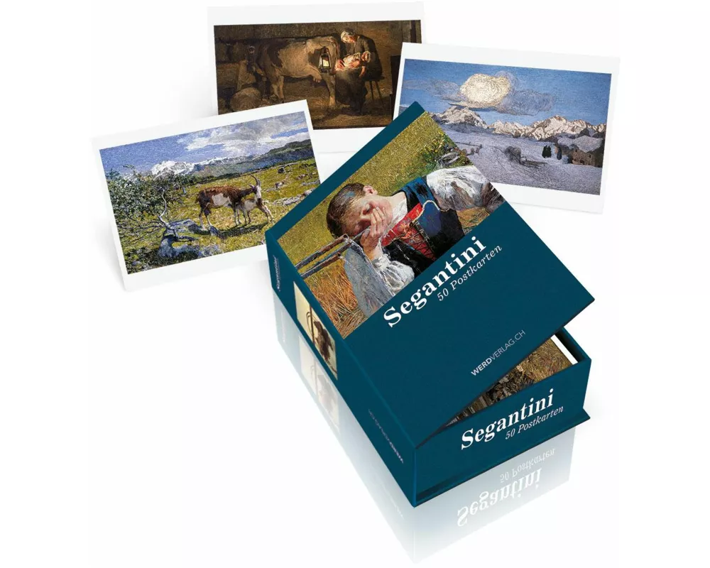 Postkartenbox Giovanni Segantini