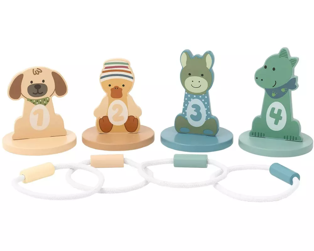 Sterntaler Ringwurfspiel Holz