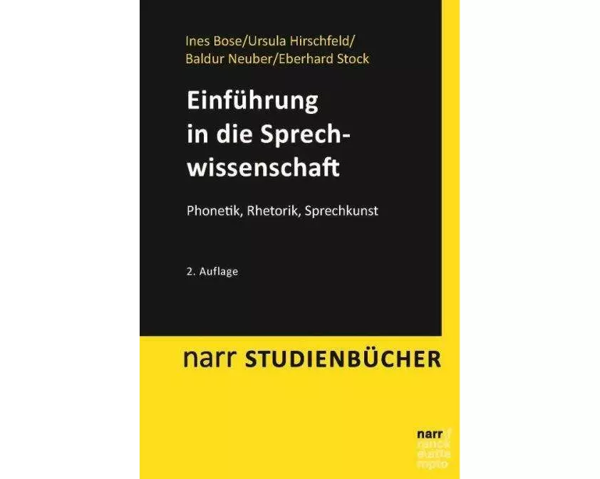 Einführung in die Sprechwissenschaft
