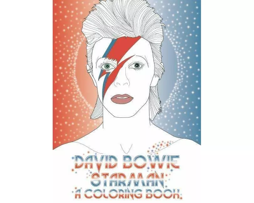 David Bowie: Starman Colouring Book
