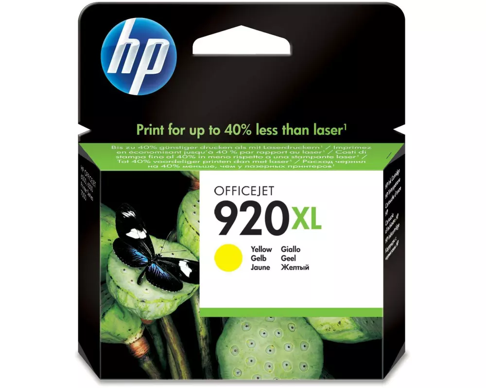 HP Tinte Nr. 920XL (CD974AE) Yellow