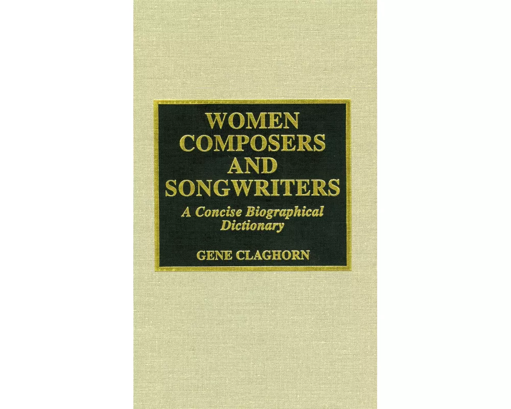 Women Composers and Songwriters