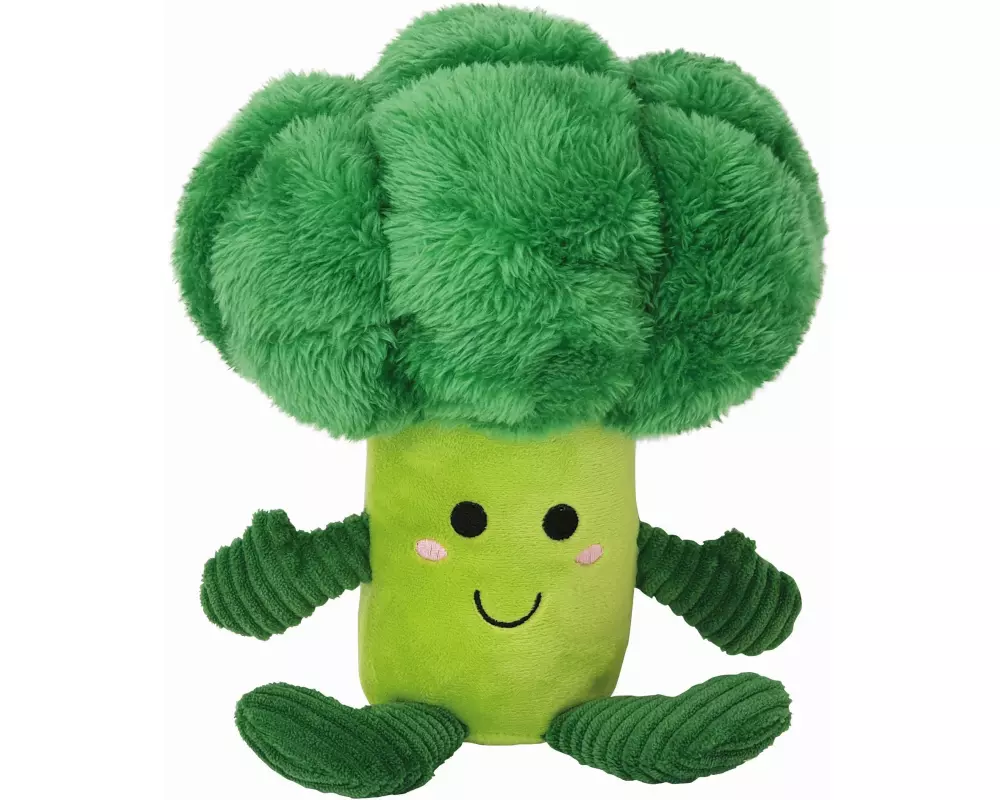 Nobby Hunde-Spielzeug Plüschgemüse Broccoli, 25 cm, Grün