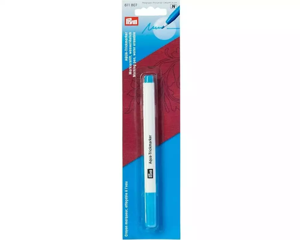 Prym Trick-Marker Aqua Wasserlöslich, Türkis