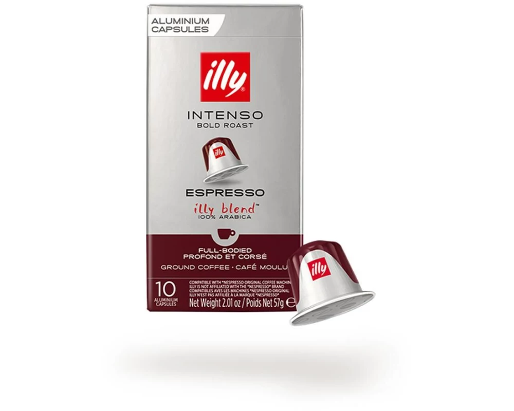 Illy Kaffeekapseln Intenso Espresso, 10 Stück