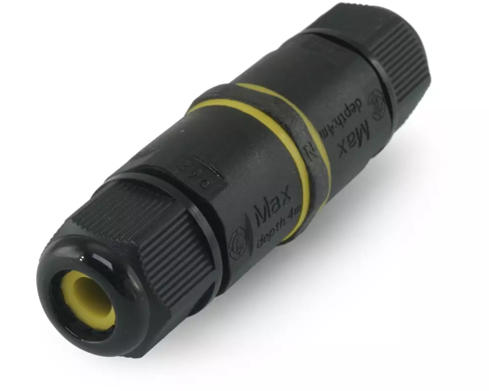 Alpha Elettronica Verbindungsmuffe 2-fach IP68, 5-7.5 mm