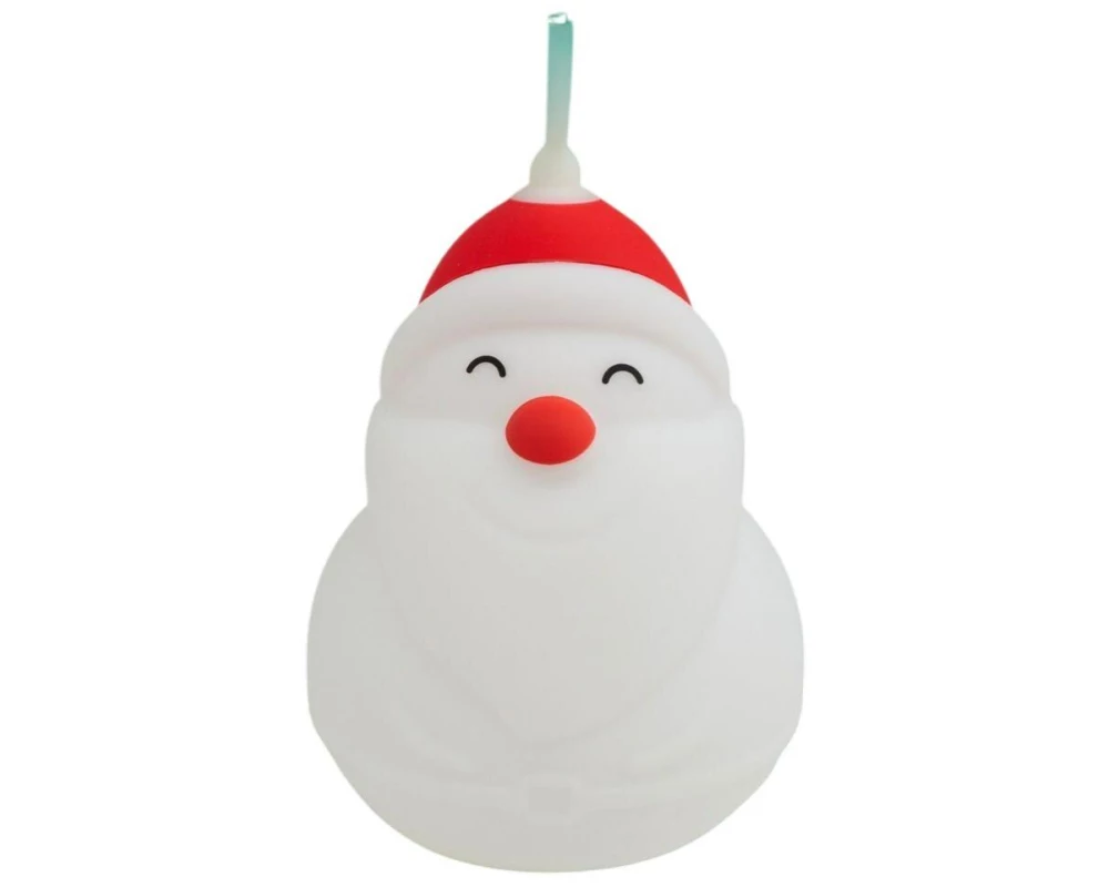 MARY'S Nachtlicht Weihnachtsmann Weiss/Rot