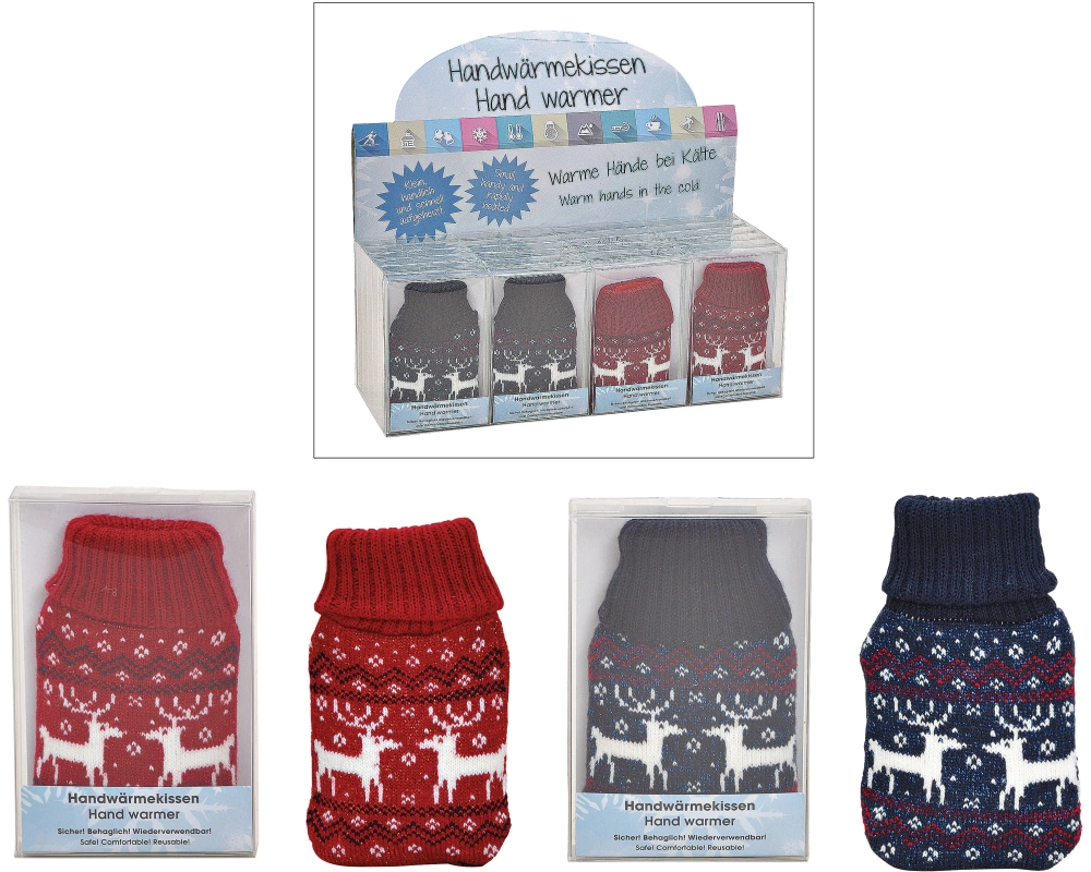 ROOST Taschenwärmer 10025388 Strickzeug Elch