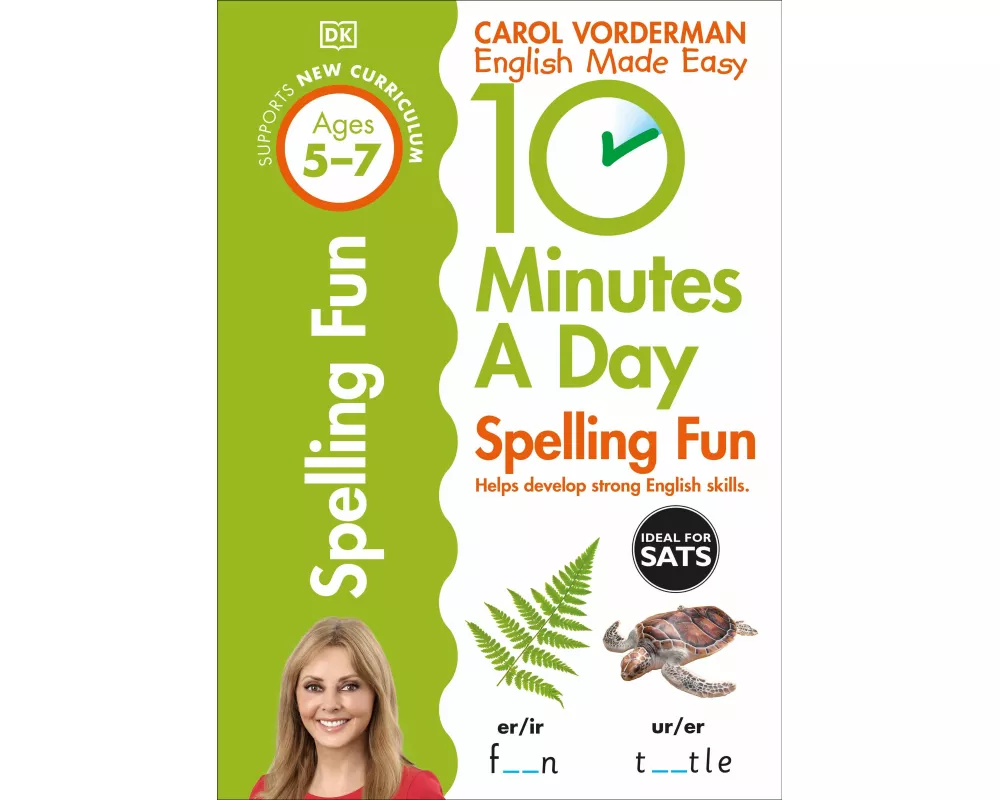 10 Minutes A Day Spelling Fun, Ages 5-7 (Key Stage 1)