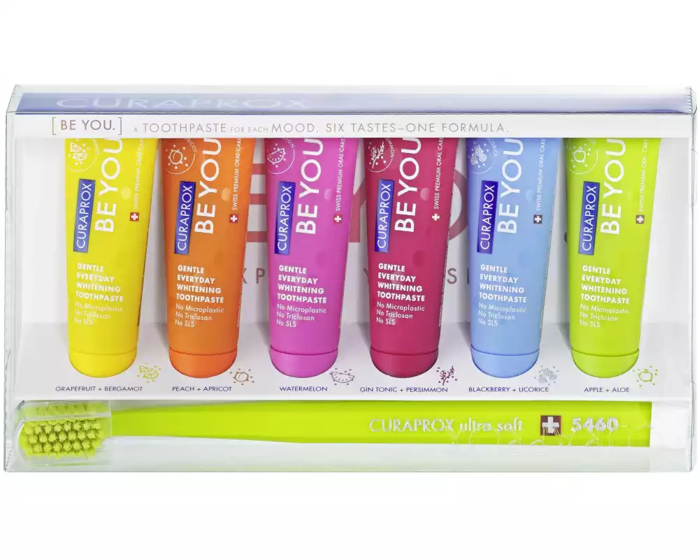 CURAPROX Zahnpasta Be you Six Taste Pack 60 ml