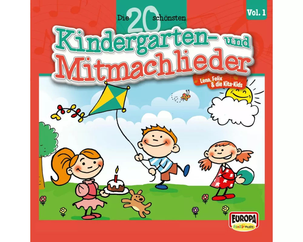 Die 20 schnsten Kindergarten- und Mitmachlieder,