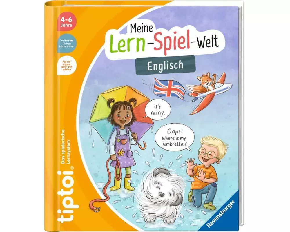 tiptoi Lernbuch Meine Lern-Spiel-Welt: Englisch
