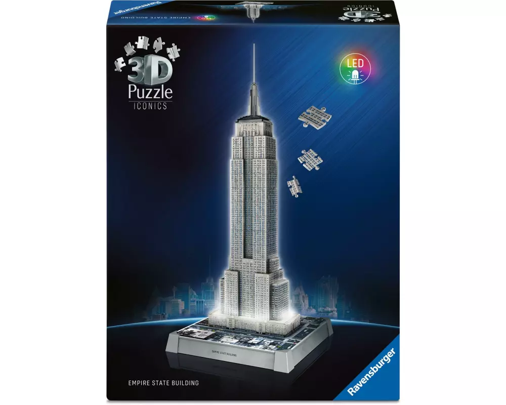 Ravensburger 3D Puzzle Iconics Empire State Building Light